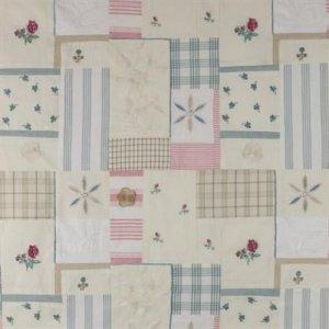 JANE CHURCHILL ROSE PATCHWORK FABRIC